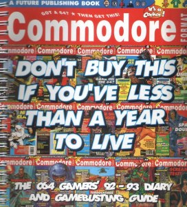 The diary itself was a ring binder sort of thing, with a hard cover. 