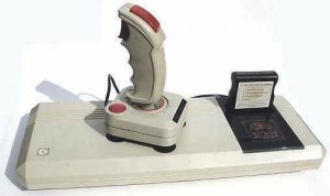 A C64GS in the flesh! They were discounted to thirty quid within a year - now, though, they're rare. They trade for silly money on eBay.