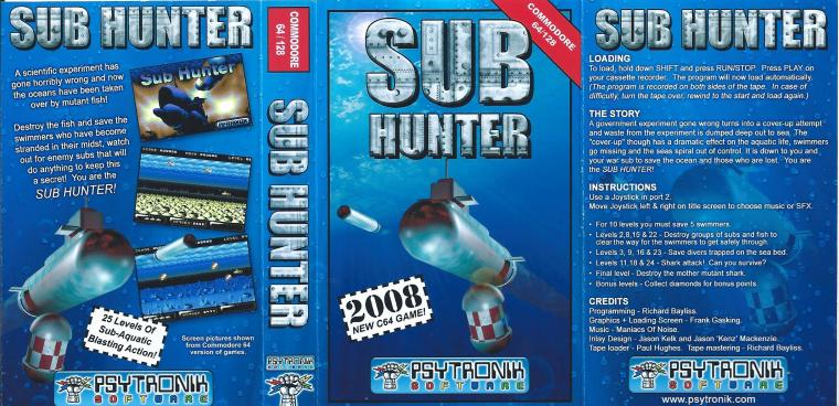 Sub Hunter instructions