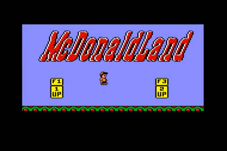 mcdonalds title screen