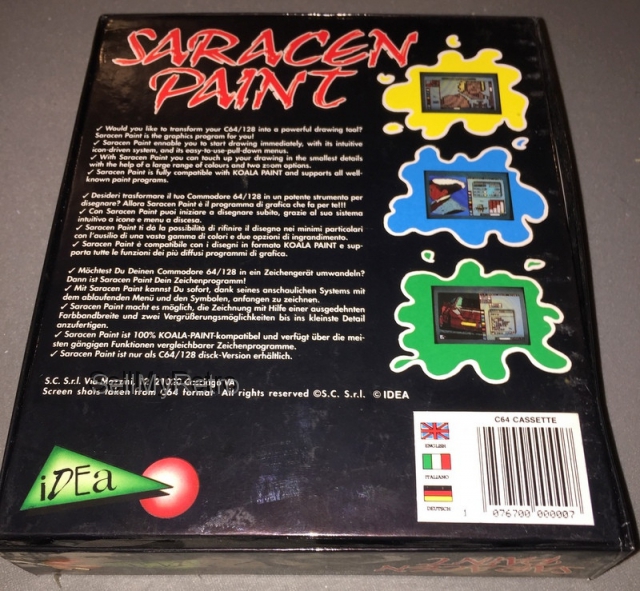 saracen paint box
